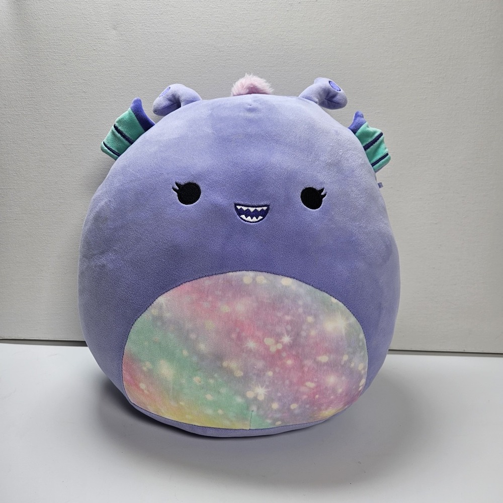 SQUISHMALLOWS 12" Roboyo‎ the Water Alien Plush Toy Stuffed Animal Purple